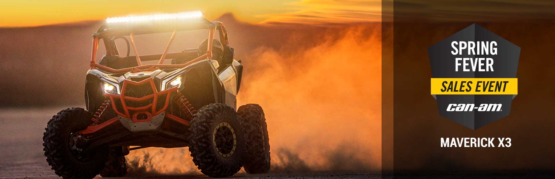 Can-Am: Spring Fever Sales Event (Maverick X3)
